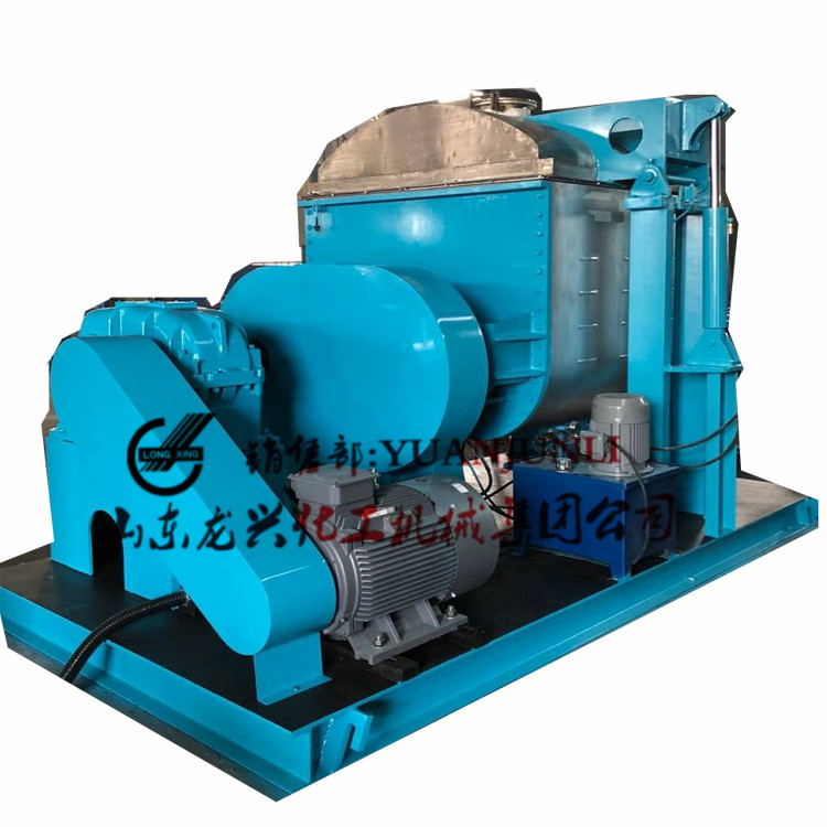 液壓翻缸螺桿擠出捏合機(jī)